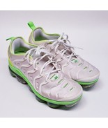 Nike Air VaporMax Plus Tennis Ball Shoes-Men&#39;s Size 10-Neon Green/Yellow... - £94.58 GBP