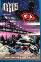 ARGUS (1995) DC Comics  11&quot; x 17&quot; promotional poster - $276.85 MXN