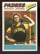 San Diego Padres Randy Jones 1977 Topps # 550 G/VG - £0.39 GBP