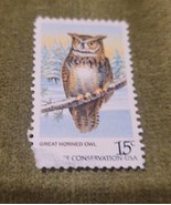 Scott # 1763....15 Cent...Owls/Great Horned Owl...Stamps...MNH - $4.80