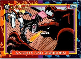 1993 DC Bloodlines Card - Knights and Warriors #21 - Skybox - $1.37