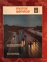 Rare MOTOR SERVICE Automotive Car Magazine August 1974 Catalytic Converters - £12.94 GBP
