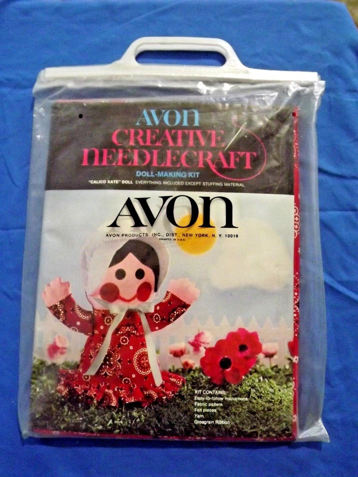 Avon Calico Kate Doll Making Kit 1973 Vintage Creative Needlecraft New - £8.56 GBP
