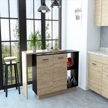 Aspen Kitchen Island, Two Concealed Shelves, One Drawer , Three Divisions - £318.13 GBP+