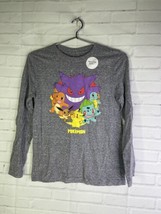 Pokemon Boys Group Crew Squirtle Charmander Bulbasaur Pikachu T-Shirt Si... - £13.68 GBP