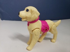 2015 Barbie Pet Dog Strollin Pups Taffy Walking Golden Retriever Mattel Toy Pets - £3.88 GBP
