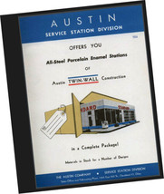 Austin Twin Wall Buildings (1954) Standard Oil CATALOG Architects Gas Stations - £26.21 GBP