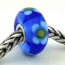 Authentic Trollbeads OOAK Unique Glass Charm (#402) 13mm , New - £24.58 GBP