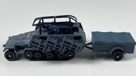 Corgi Toys Hanomag 1/251 Semi-Track Rocket Launcher w/Wagon missing rocket - £41.09 GBP