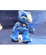 Ty Beanie Bear &quot;CLUBBY I&quot;  and Fine Bone China Thimble - £21.56 GBP