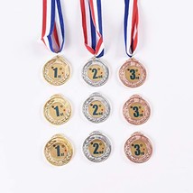 Fuqinghua 6-9 Pcs Gold Silver Bronze Award Medals - Olympic Style Winner Medals  - £13.30 GBP