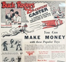 Buck Rogers Toys Christmas 1935 Advertisement Junior Caster Model Kits DWCC11 - £55.94 GBP