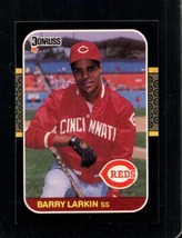 1987 Donruss #492 Barry Larkin Nm (Rc) Reds Hof Id: 249682 - £7.68 GBP