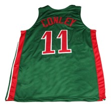 Mike Conley #11 Lawrence North New Men Basketball Jersey Green Any Size image 5