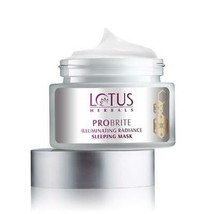 Lotus Herbals PROBRITE Illuminating Radiance Night Crème Cream 50 gm Face Care - £31.67 GBP