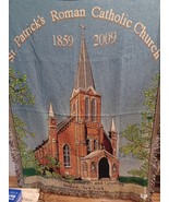St. Patrick&#39;s Roman Catholic Church Belfast NY 150 Years Blanket Throw F... - $136.09 CAD