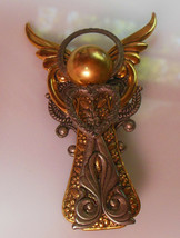 Gold-tone Angel Brooch - $12.88 CAD