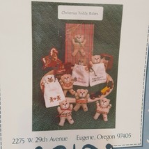 Christmas Teddy Babes Cross Stitch Pattern Leaflet Liz Turner Diehl 1983... - £15.39 GBP