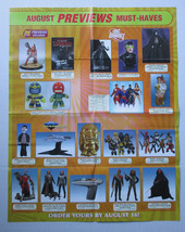 Toys POSTER:Sandman,Catwoman,Spider-Man,Venom,Star Wars/Trek,Captain Marvel,JLA - £15.52 GBP