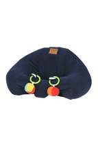 Rattle Navy Blue Baby Reclining Baby Sitting Support Cushion Baby Seat - £34.38 GBP