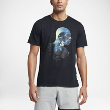 Nike Mens Jordan AJ 13 Short Sleeves T‑Shirt  Size 2XL Color Black - £38.92 GBP