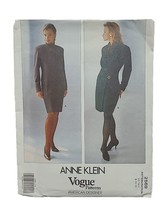 VTG Vogue American Designer Pattern Anne Klein Size 8-10- 12 Misses&#39; Dre... - $16.14