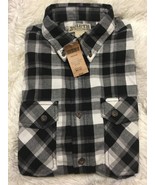 mens Duluth Trading free swingin flannel wicking shirt sz m new - £27.23 GBP