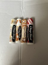 4 Chapstick Cake Batter Pumpkin Pie Sugar Cookie Candy Cane Lot - $18.99