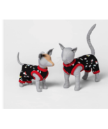 Wondershop Dog or Cat Holiday Christmas Penguins Pajama Set Black Size X... - £9.34 GBP