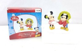 Disney Dept. 56 Mickey&#39;s Christmas Spirit Mickey&#39;s Christmas Village W/Box 2011 - £63.30 GBP