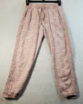 Anthropologie Pants Womens Size XS Pink 100% Lyocell Pockets Pull On Drawstring - £13.74 GBP