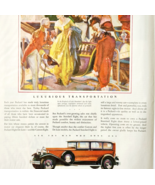 1930 Packard Lady Hamilton  Advertisement Automobilia Eight Deluxe DWJJ19 - $761.26 MXN