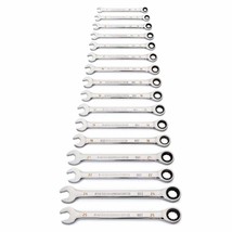 GearWrench 86928 16 Pc. 90-Tooth 12 PT Metric Combination Ratcheting Wre... - $350.99