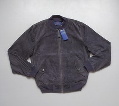 Polo Ralph Lauren NWT Suede Bomber Men&#39;s Jacket WORLDWIDE SHIPPING - $9,036.28 MXN