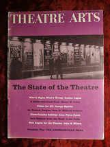THEATRE ARTS May 1961 Joshua Logan Saul Levitt Stuart W. Little Alan Pryce-Jones - £6.25 GBP
