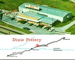 Dixie Pottery Abingdon VA Virginia UNP Chrome Postcard T18 - $5.89
