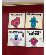 Vintage Mr. Impossible Greedy Grumpy miss Helpful Books By  Roger Hargre... - $7.29
