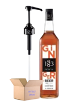 1883 Maison Routin Syrup Ginger Beer 1L and 1 Pump - $32.66