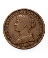1898 Trans-Mississippi Expo Official Medal HK-283 Circulated - $1,355.68 MXN