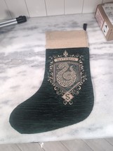 Harry Potter Slytherin Mascot Stocking, Universal Studios Christmas Decor, NWT - £31.13 GBP