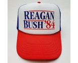 Reagan Bush &#39;84 Cap Hat Foam Trucker Mesh Snapback  - £15.56 GBP