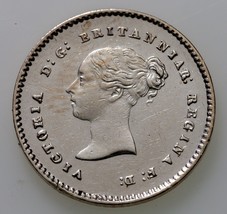 1871 Great Britain 2 Pence Silver Coin KM 729 Prooflike - $98.01