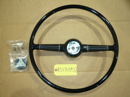1940 Ford Deluxe Steering Wheel 17&quot; - Reproduction NOB - £211.06 GBP