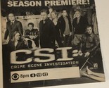 CSI Tv Guide Print Ad William Peterson Jorja Fox TPA9 - $5.93