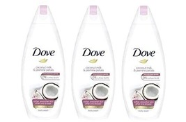 Dove Purely Pampering-Coconut milk with jasmine petals Body Wash 16.9oz - 3 Pack - £29.09 GBP