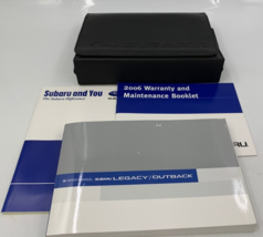 2006 Subaru Legacy Outback Owners Manual Handbook Set with Case OEM E03B12020 - £31.85 GBP