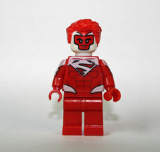 Single Sale Electric Red Superman DC Comics Minifigure Block Toys - £4.39 GBP