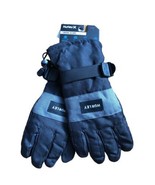 Hurley Men’s Block Party Snow Ski Snowboarding Gloves - Black / Gray- Si... - $23.19