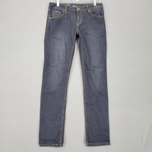 Natural Reflections Bass Pro Women Jeans Size 4 Blue Stretch Classic Straight - £11.98 GBP