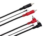 Hosa CRA-201DJ Dual RCA to Same with Ground Wire Stereo Interconnect, 3.... - $14.67+